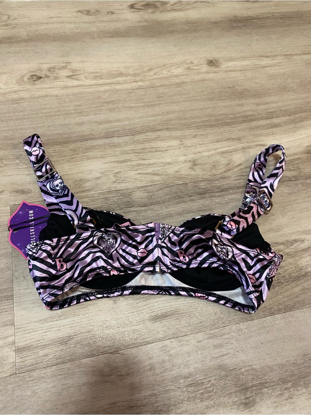 Dolls Kill x Bratz Wild at Heart Bustier Top- NWT - Picture 7 of 14